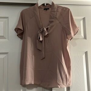 Pleione sheer blush shirt in size medium